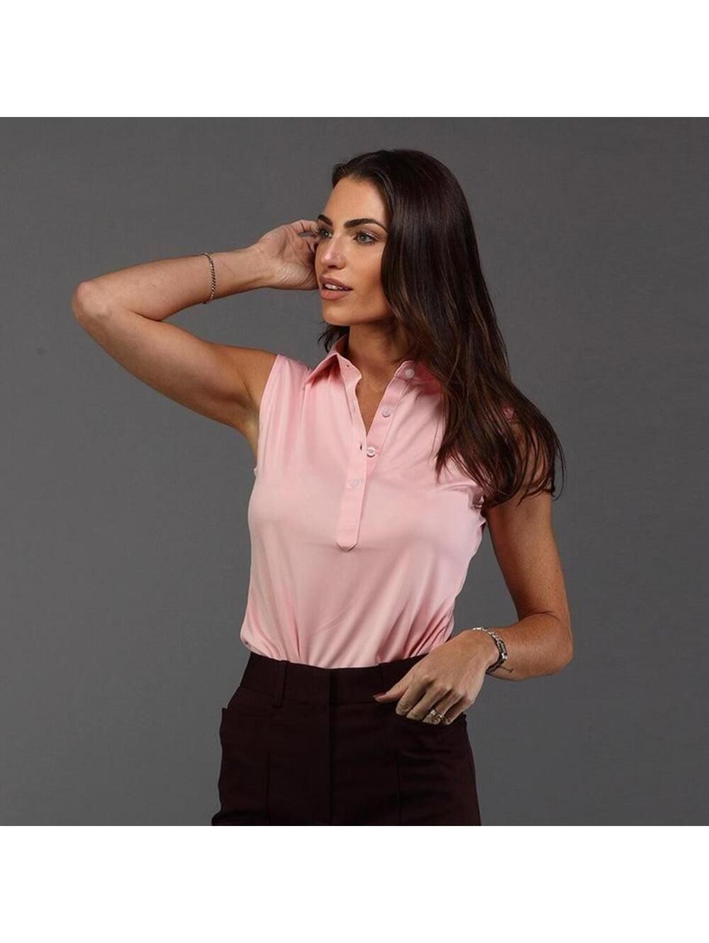 Collars & Co. NWOT Women's Sleeveless Semi Spread Polo‎ - Size XS